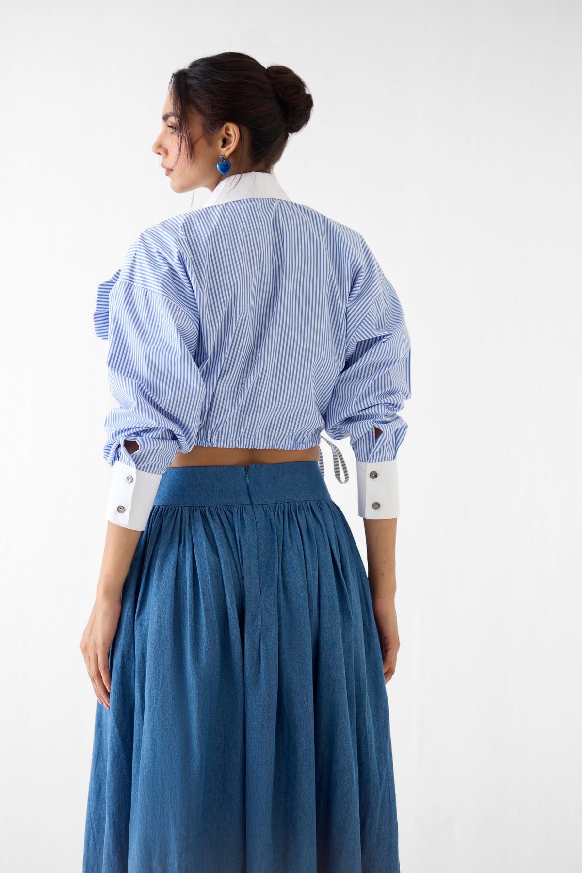 AZURE CROP SHIRT - image 3