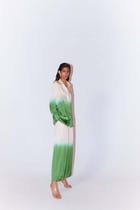 Lime Ice Leheriya Shirt & Trousers Co-ord view 3