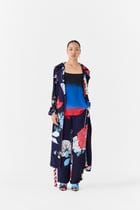 ROYAL IKIGAI TRENCH COAT & TROUSERS CO-ORD view 1