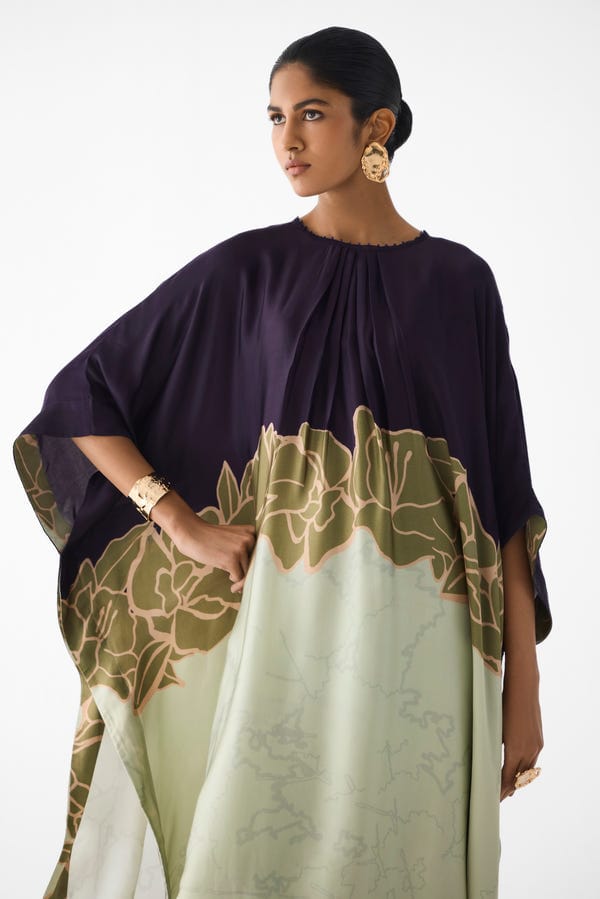 Studio Rigu — GREEN ALBA KIMONO KURTA & PANTS