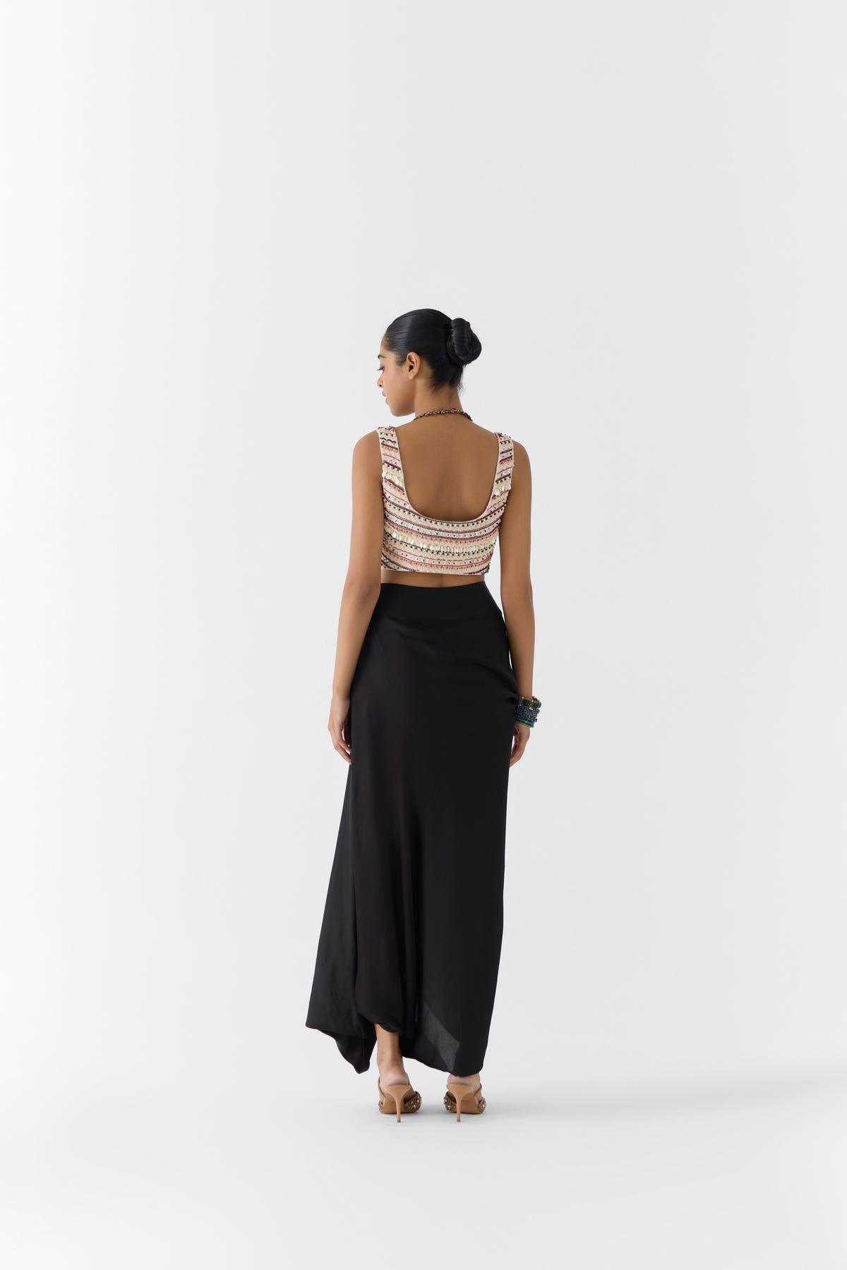 VINTAGE BLOUSE & KNOT SKIRT - image 2