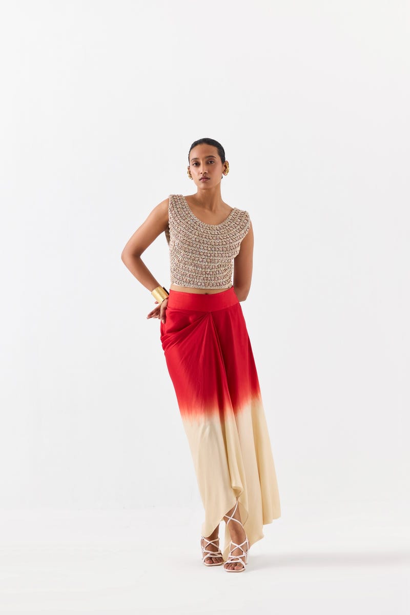COPACABANNA BLOUSE AND SKIRT