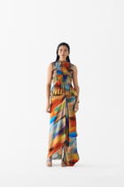 NIGHT QUEEN RUCHING TOP & KNOT SKIRT view 1