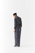 ONYX POLKA DOT SHIRT DRESS view 3