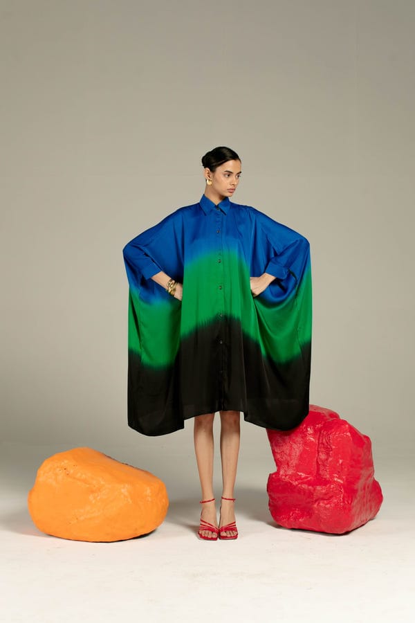 Studio Rigu — Leheriya Kimono Dress