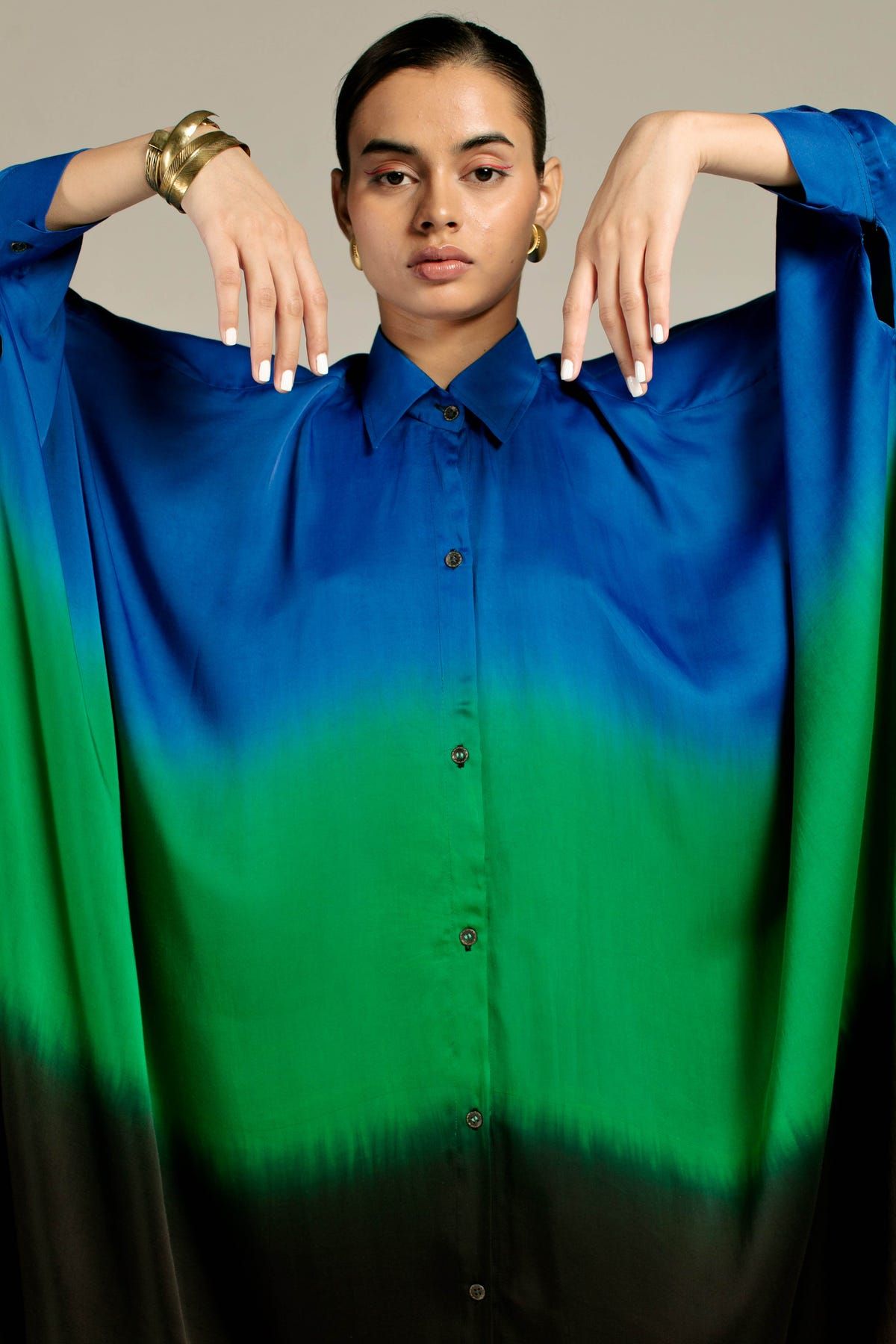 Leheriya Kimono Dress - image 3