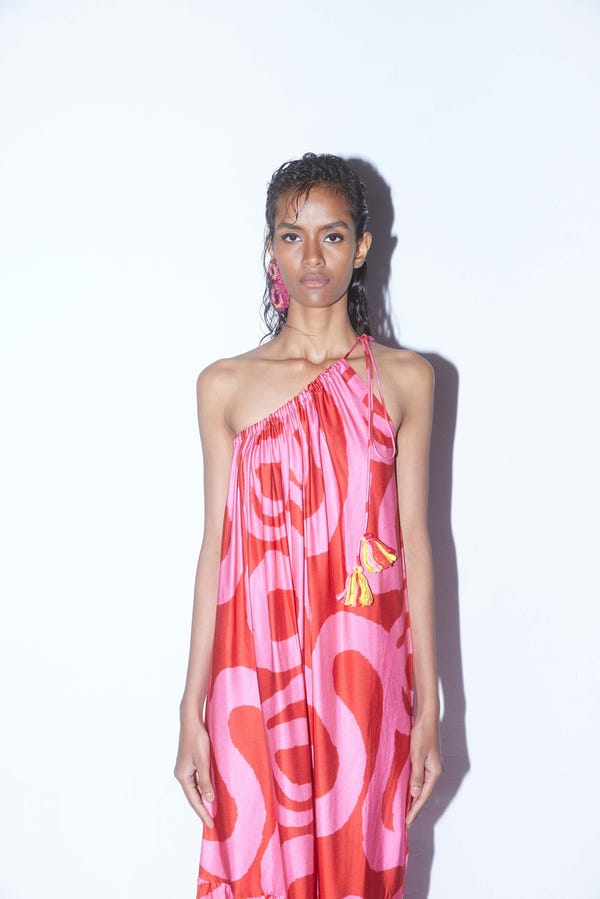 Studio Rigu — Candy One Shoulder Dress