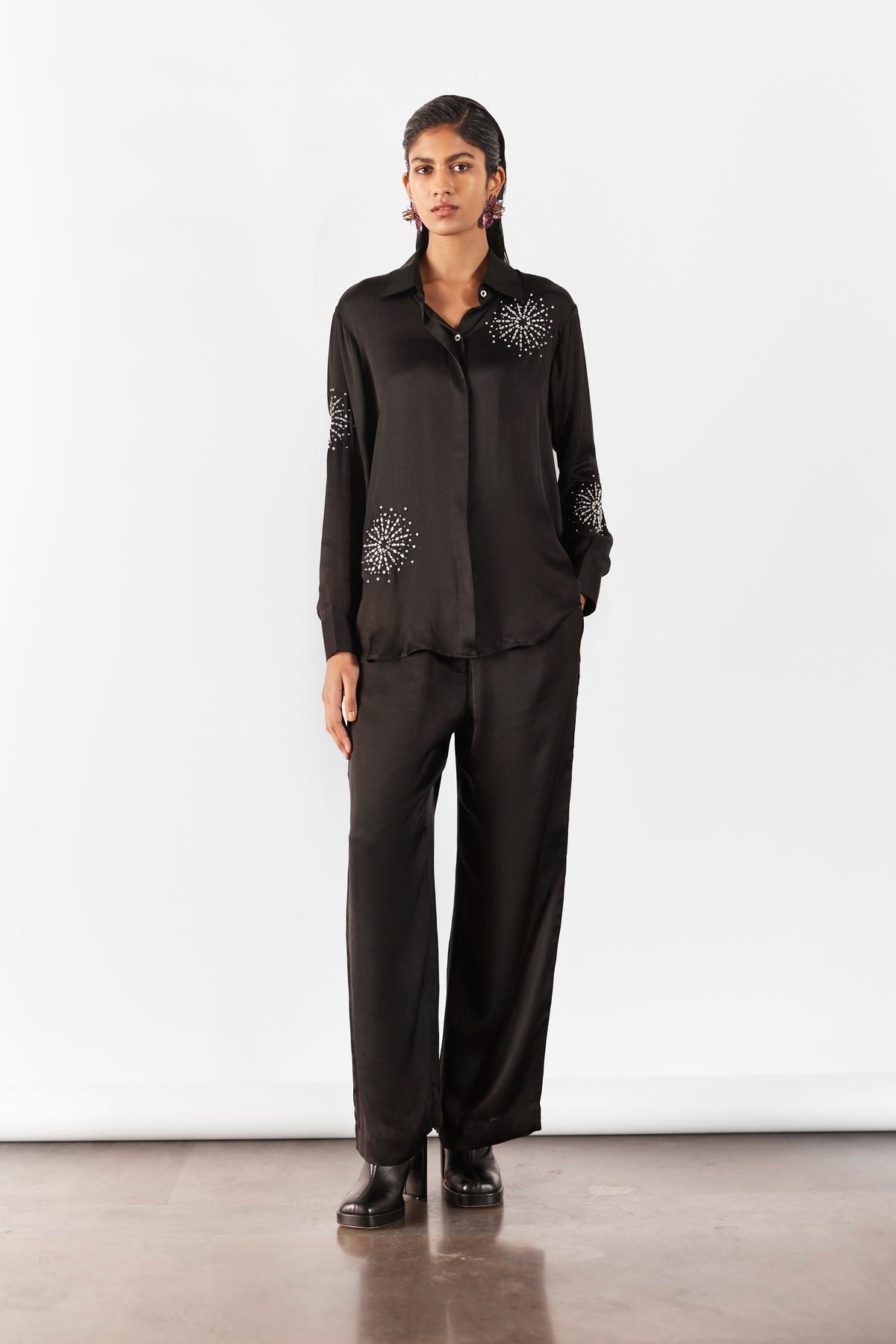 BRUNIA SHIRT AND TROUSERS CO-ORD - image 1