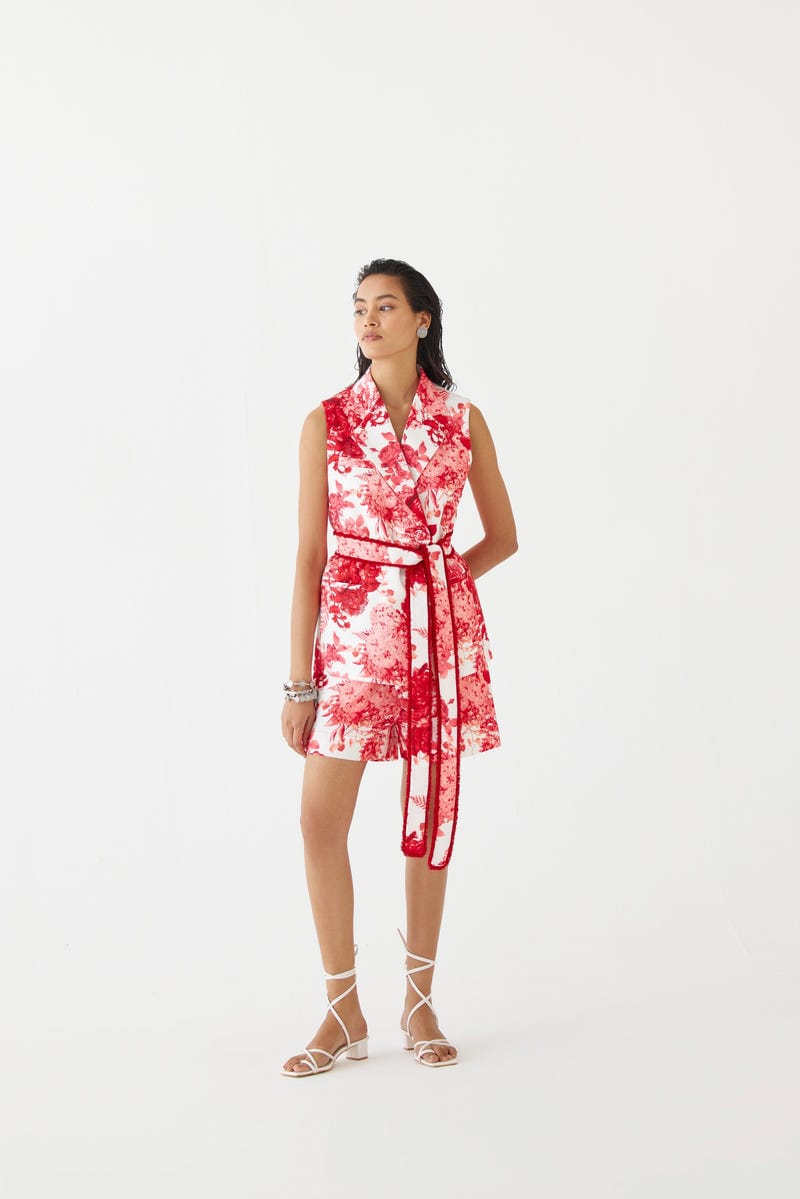 RUBY CHINTZ BLAZER & SHORTS