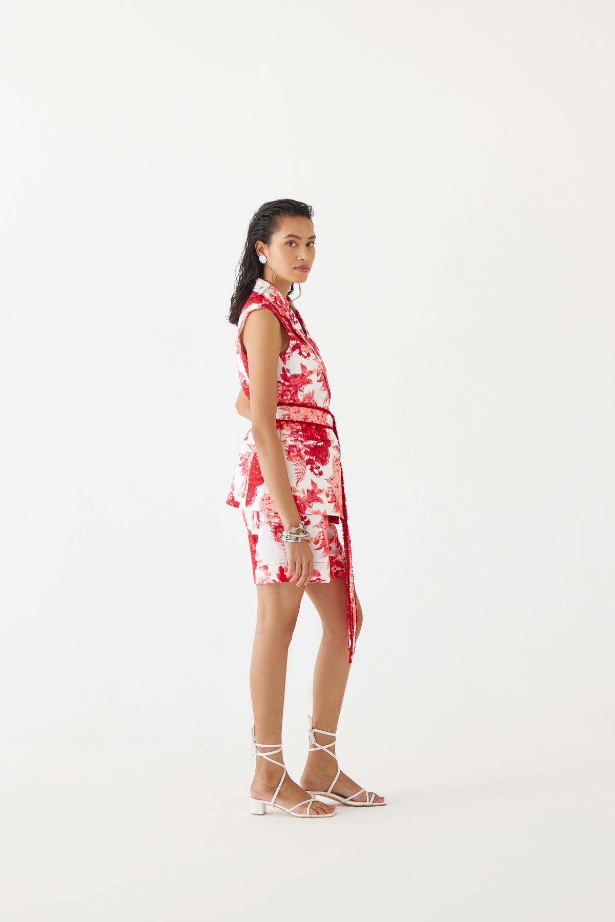 RUBY CHINTZ BLAZER & SHORTS - image 2