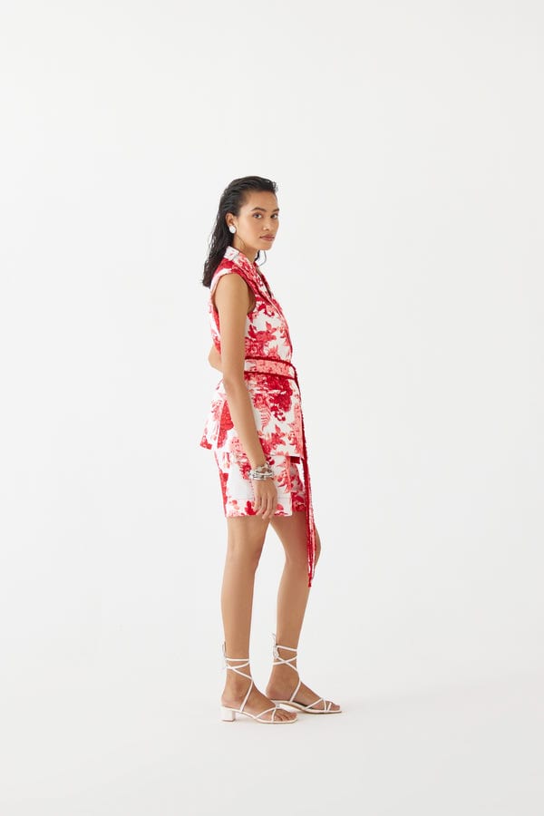Studio Rigu — RUBY CHINTZ BLAZER & SHORTS