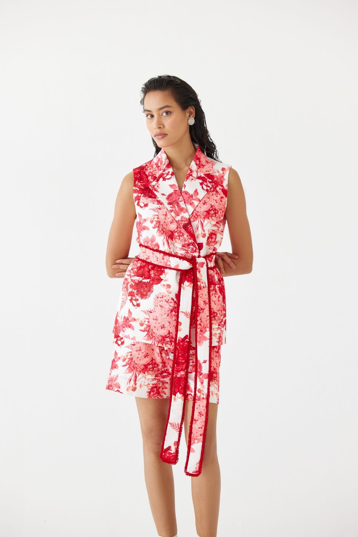 RUBY CHINTZ BLAZER & SHORTS - image 3