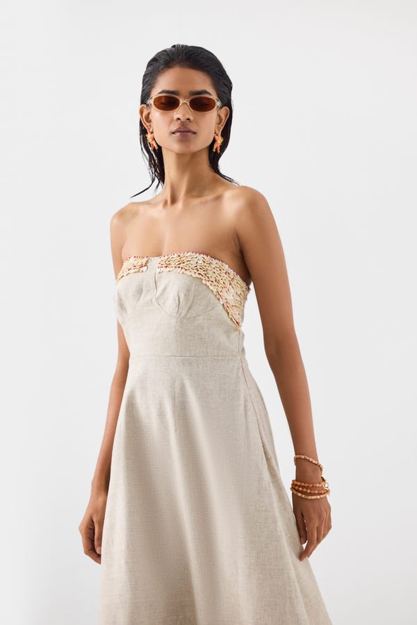 Studio Rigu — PALM ISLAND TIERED DRESS