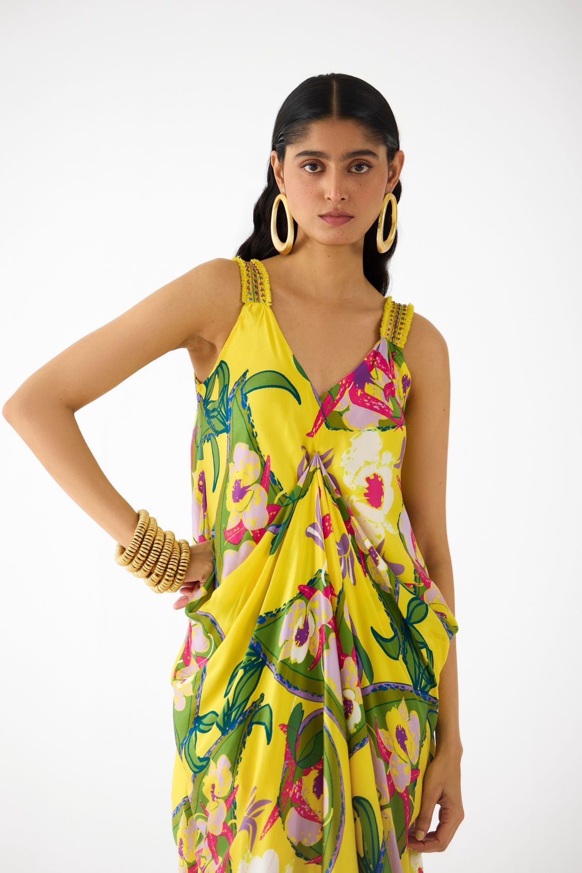 PAISLEY MIDI DRESS - image 2