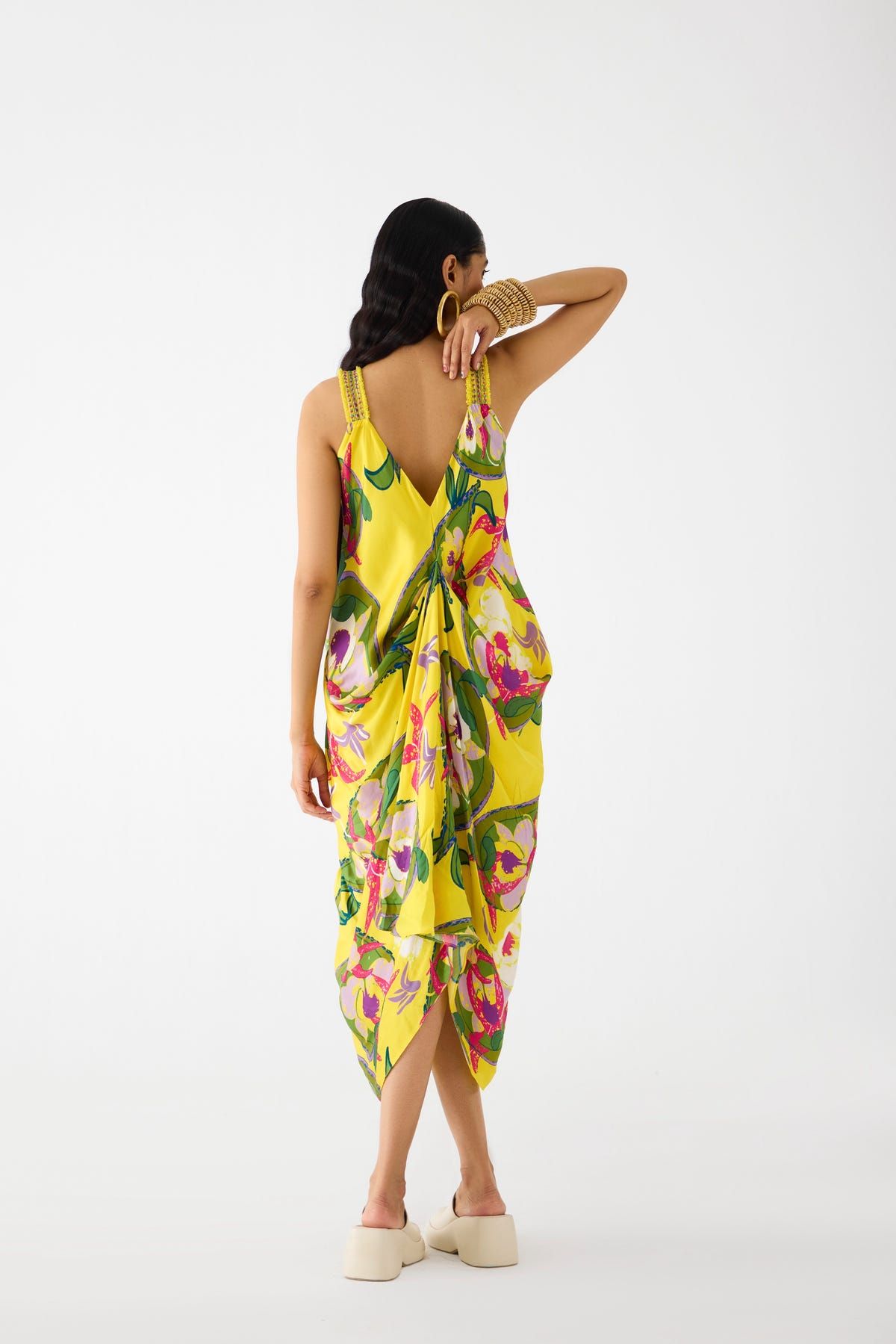 PAISLEY MIDI DRESS - image 3