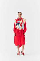 CREAM IKIGAI BOLERO WITH SHIRT view 3