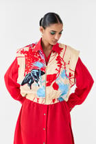 CREAM IKIGAI BOLERO WITH SHIRT view 4