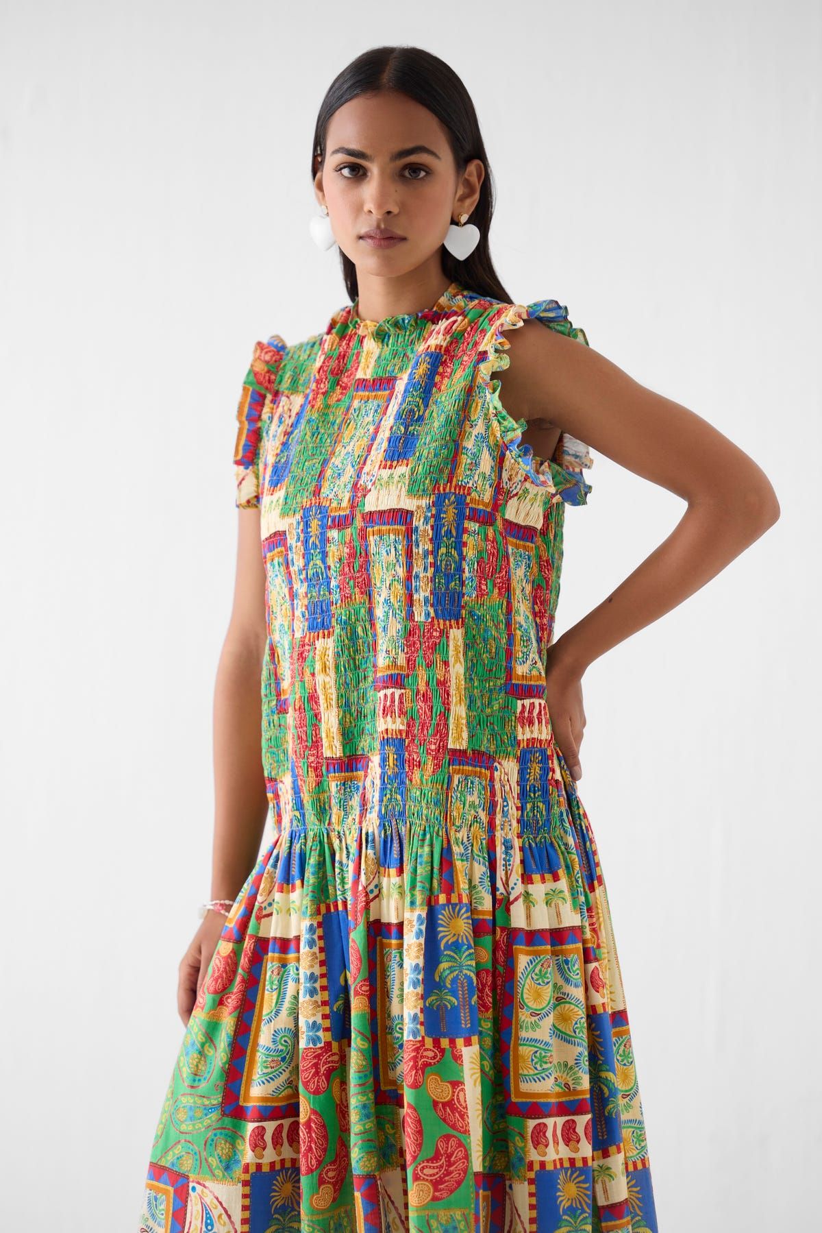 JOHARI RUCHING DRESS - image 2