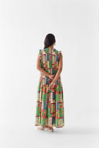 JOHARI RUCHING DRESS view 3