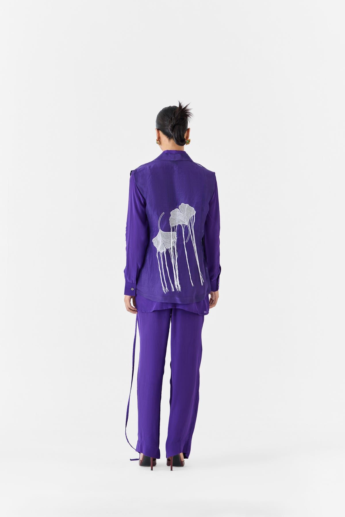 VIOLET ORGANZA JACKET - image 2
