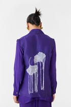 VIOLET ORGANZA JACKET view 3
