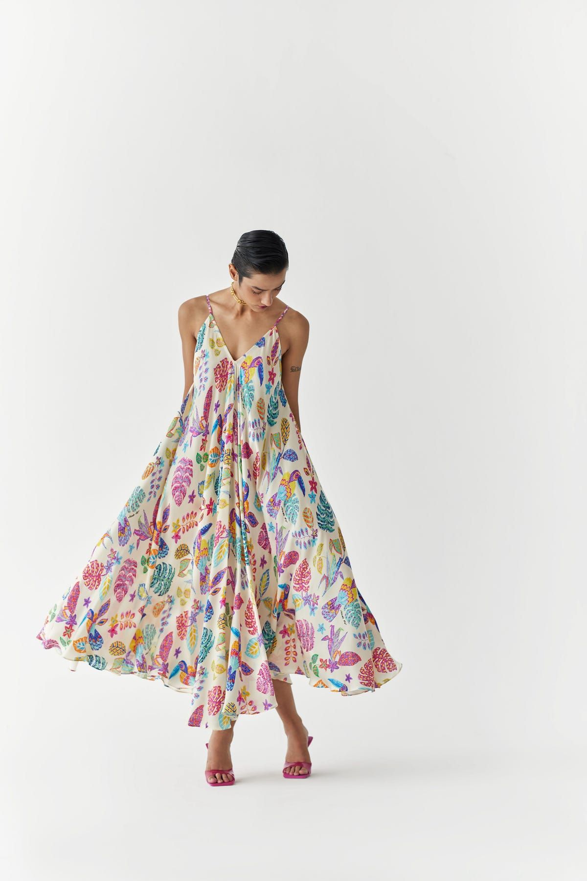 AMAZON STRAPPY DRESS - image 1