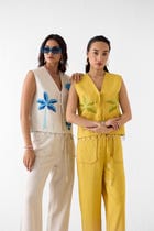 MULTANI VEST AND TROUSERS CO-ORD view 4