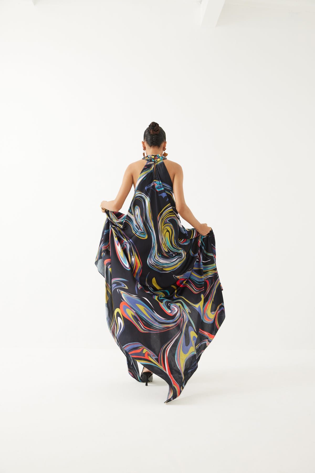 Galaxy Halter Dress - image 3