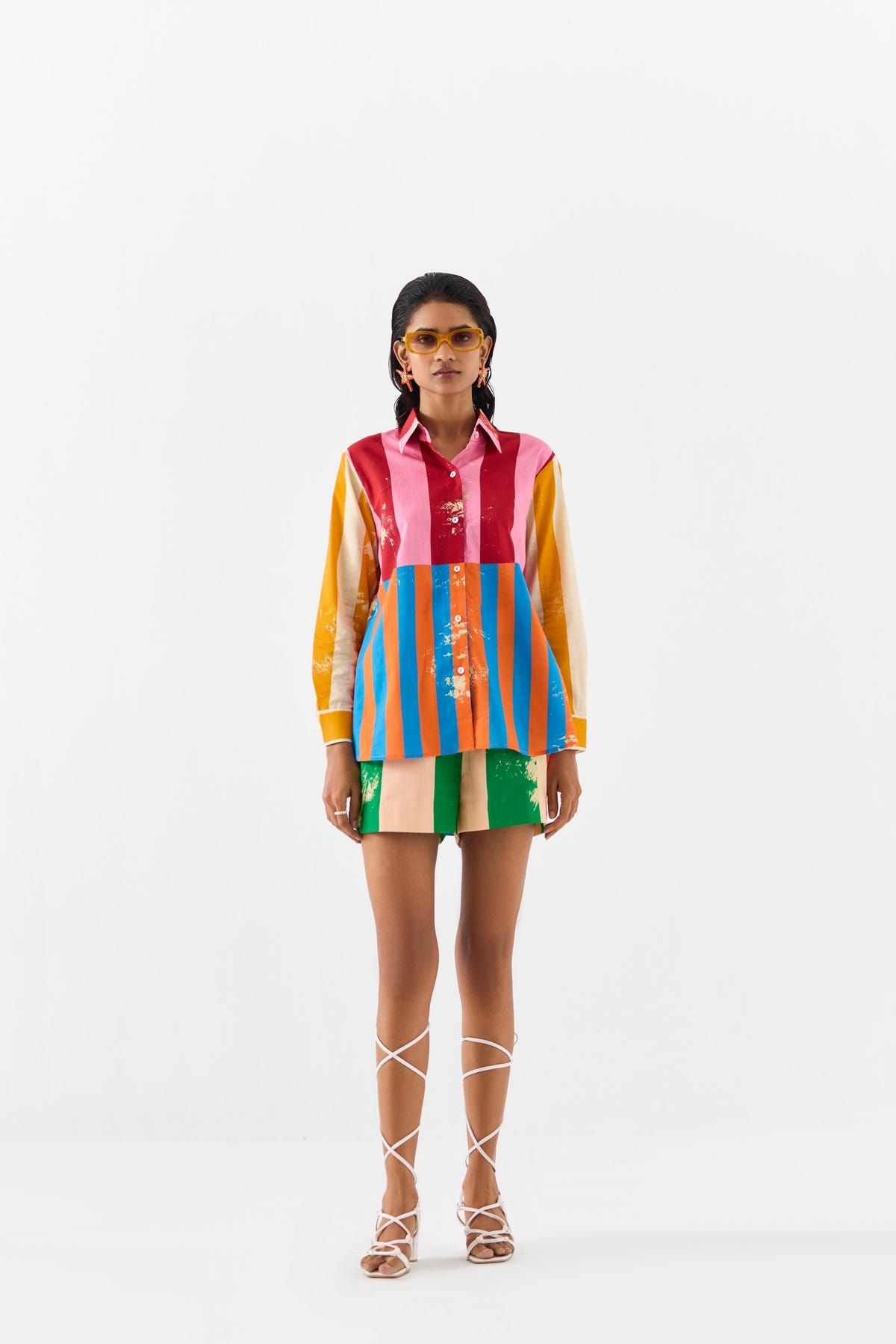 LONG BEACH SHIRT AND SHORTS - image 1