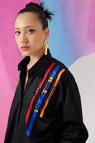 Night Sky Embroidered Box Shirt view 3
