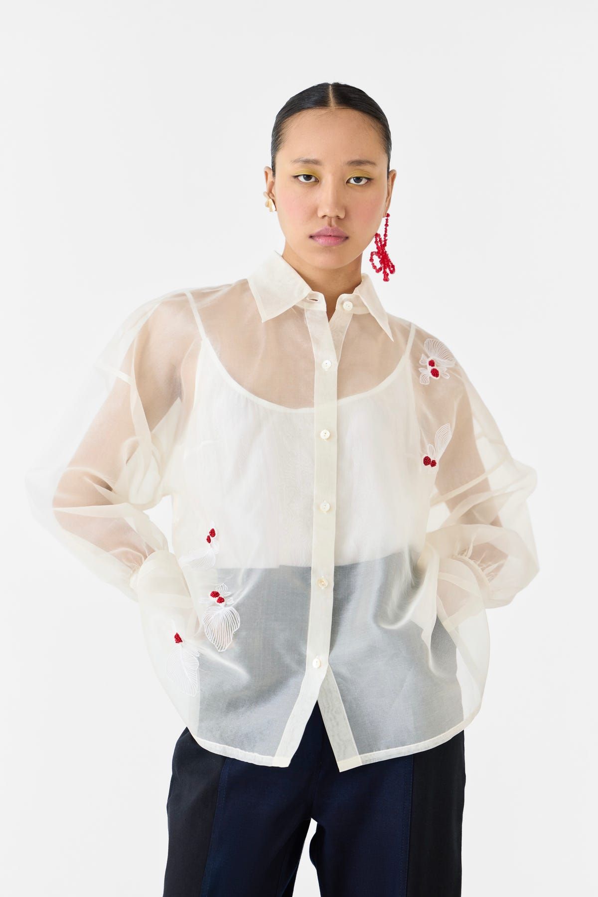 KOI ORGANZA SHIRT - image 2