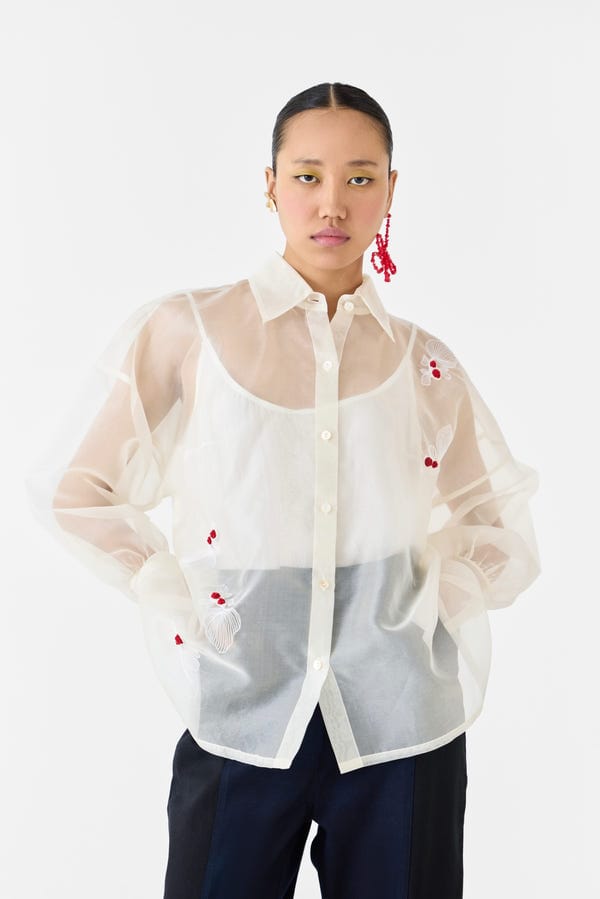 Studio Rigu — KOI ORGANZA SHIRT
