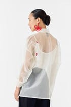 KOI ORGANZA SHIRT view 3