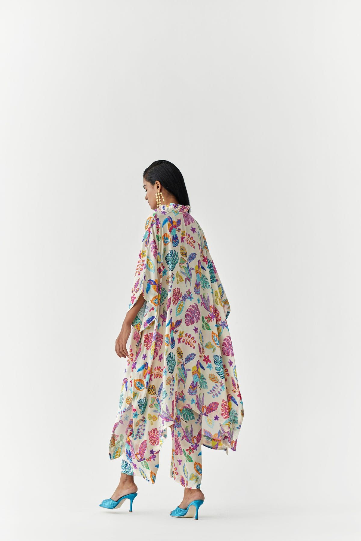 AMAZON KIMONO KURTA & PANTS CO-ORD - image 3