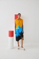 Sunrise Tie Dye Knot Dress view 1