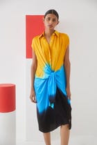 Sunrise Tie Dye Knot Dress view 2