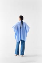 AZURE LAYERED POPLIN SHIRT view 3