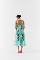BLUE BLOSSOM SWEETHEART DRESS view 3
