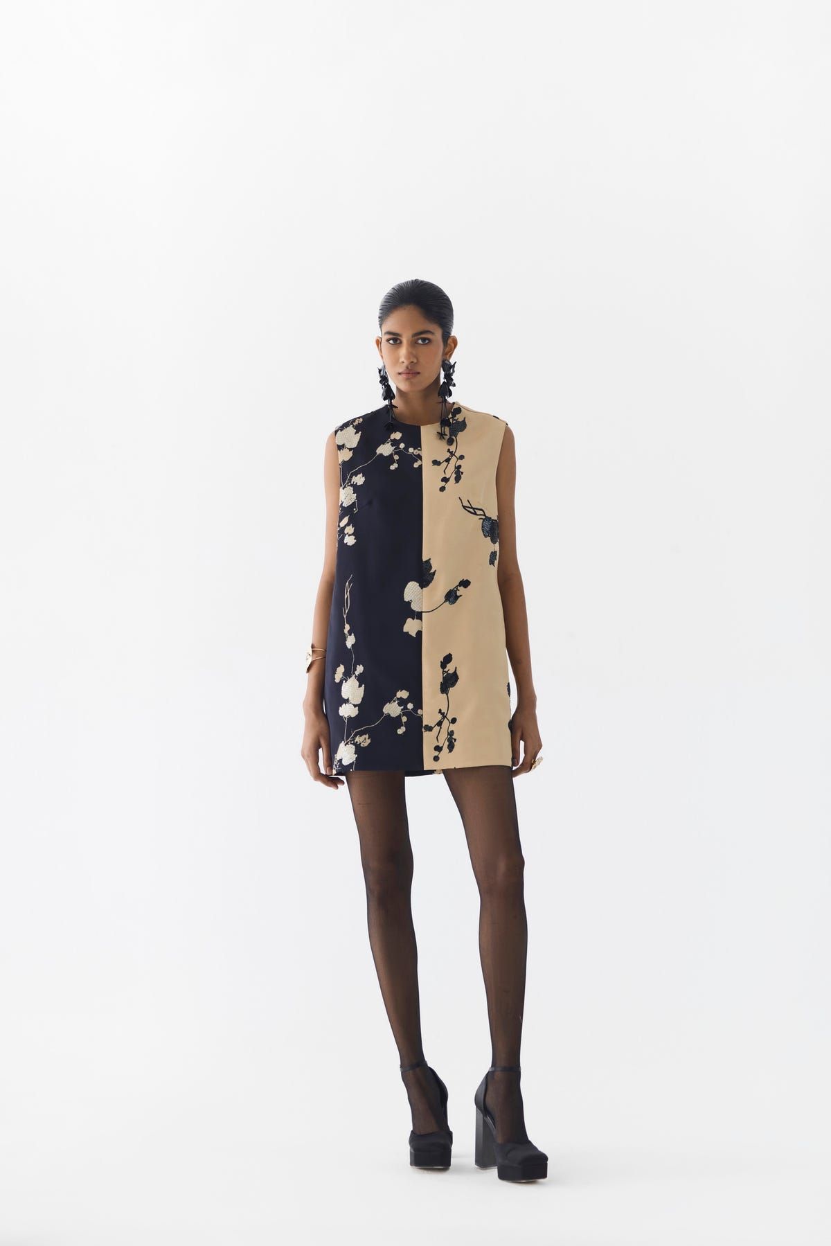 SAKURA HALF AND HALF DRESS - image 1