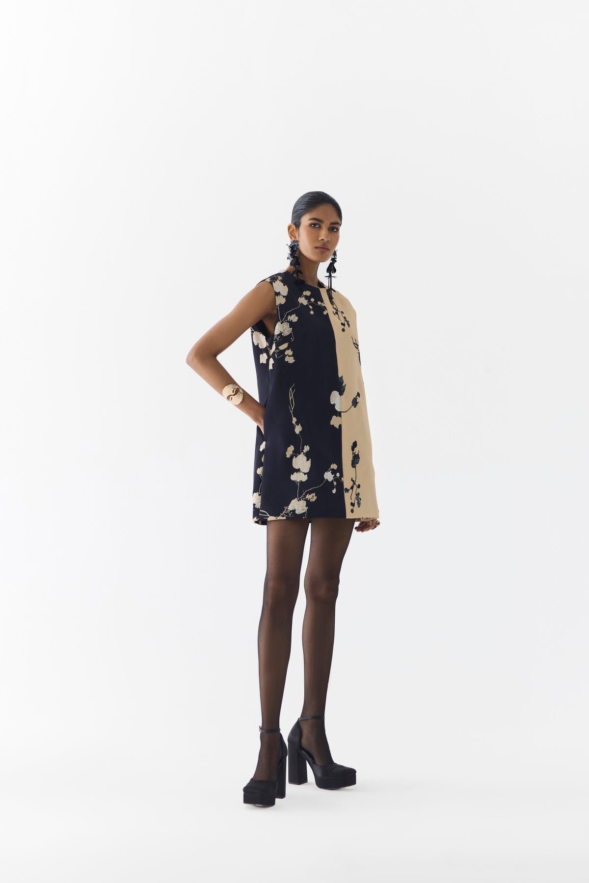 SAKURA HALF AND HALF DRESS - image 3