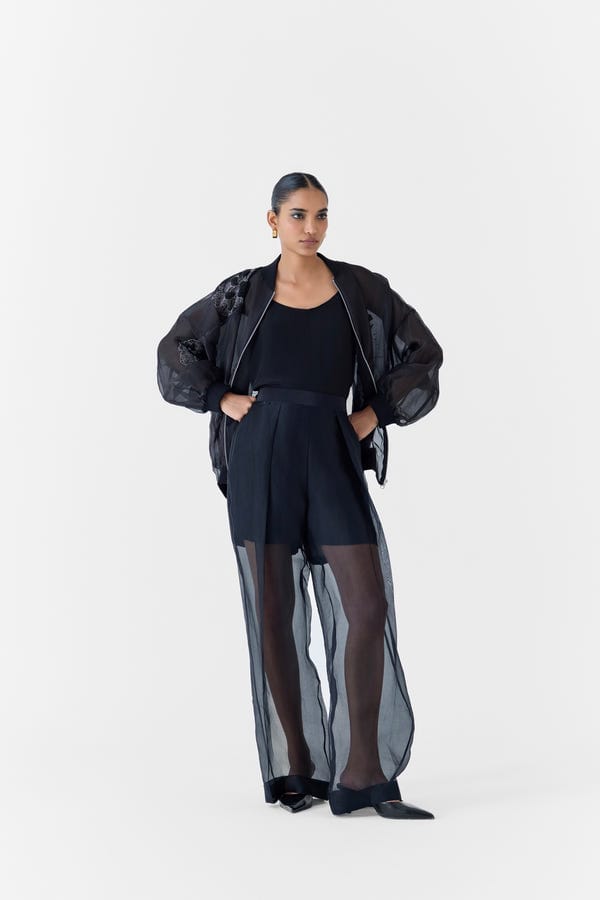 Studio Rigu — AJISAI ORGANZA BOMBER