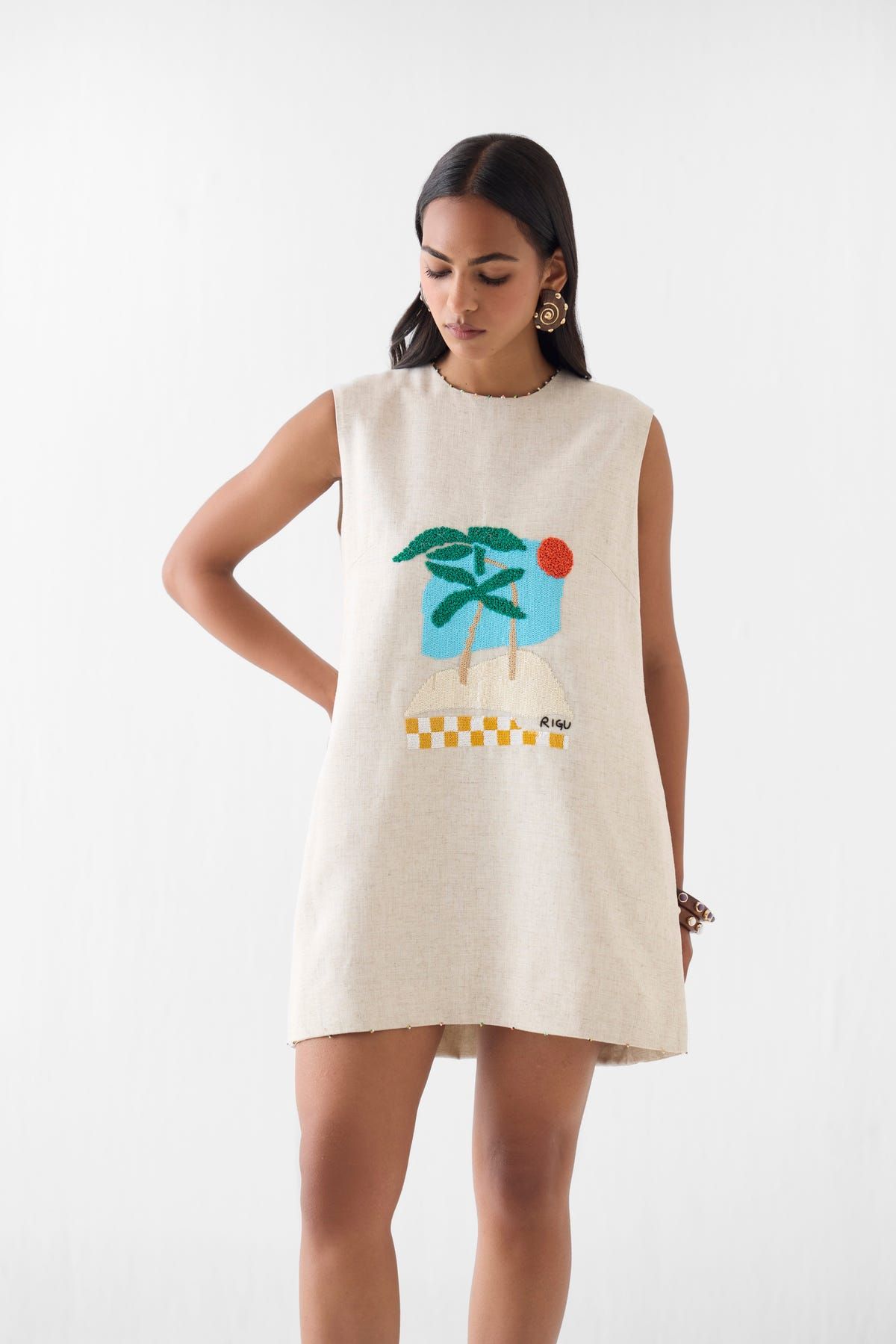 SAHARA DAY SHORT DRESS - image 3