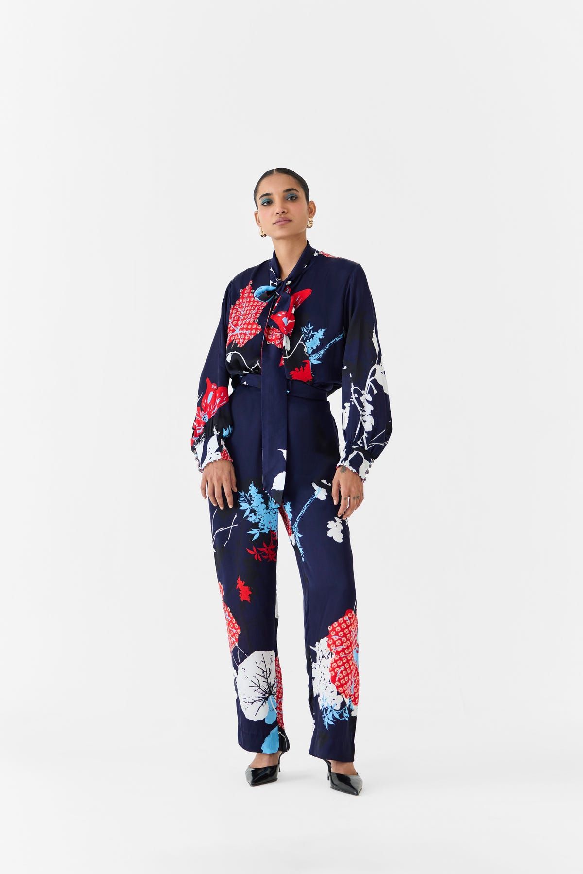 ROYAL IKIGAI KNOT SHIRT & TROUSERS CO-ORD - image 1