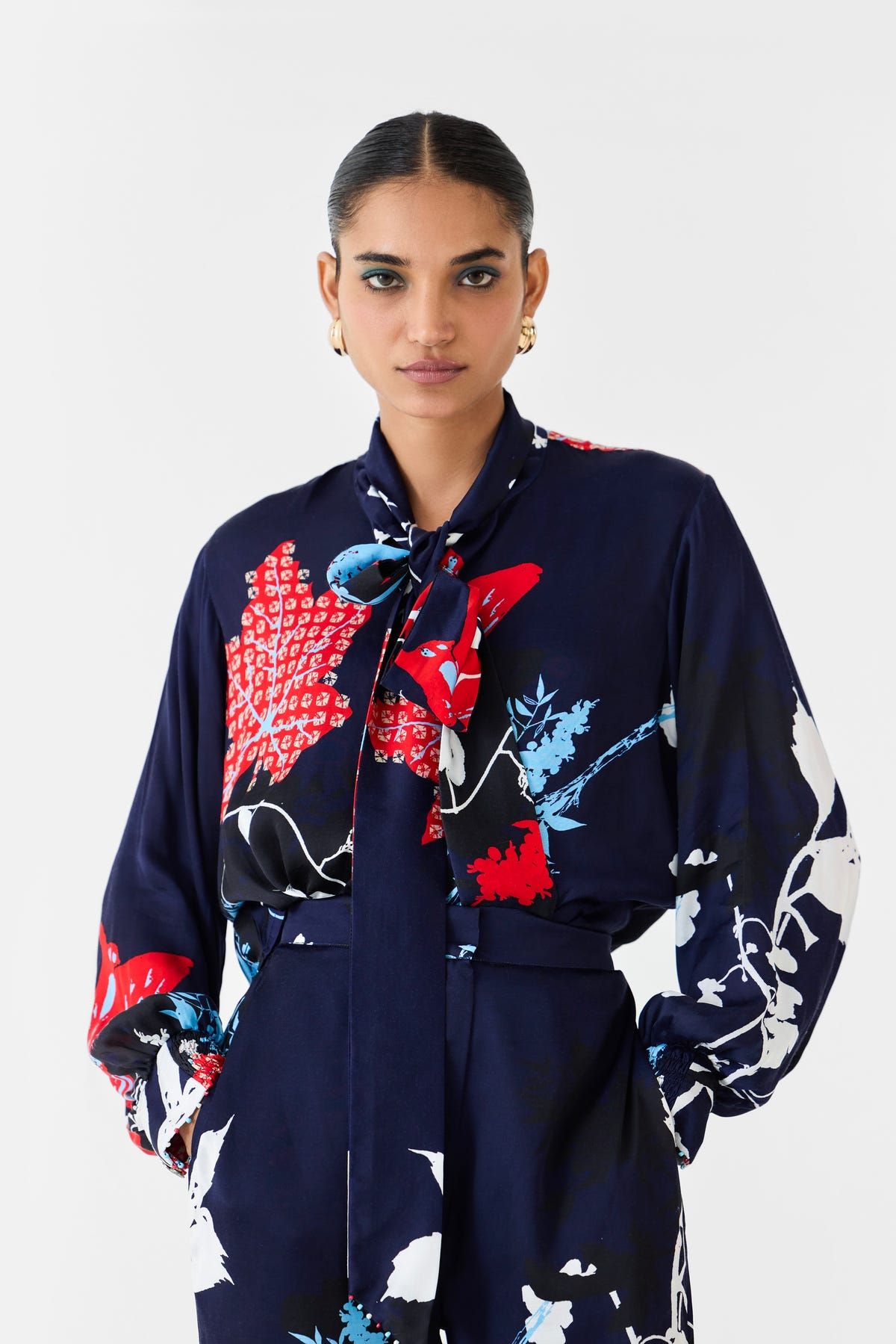 ROYAL IKIGAI KNOT SHIRT & TROUSERS CO-ORD - image 4