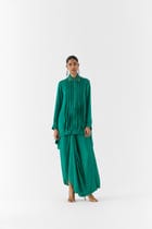 JASPER ASYMMETRIC SHIRT AND KNOT SKIRT view 1