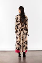 HAZEL TRENCH COAT WITH STRIPED SLIP DRESS view 5