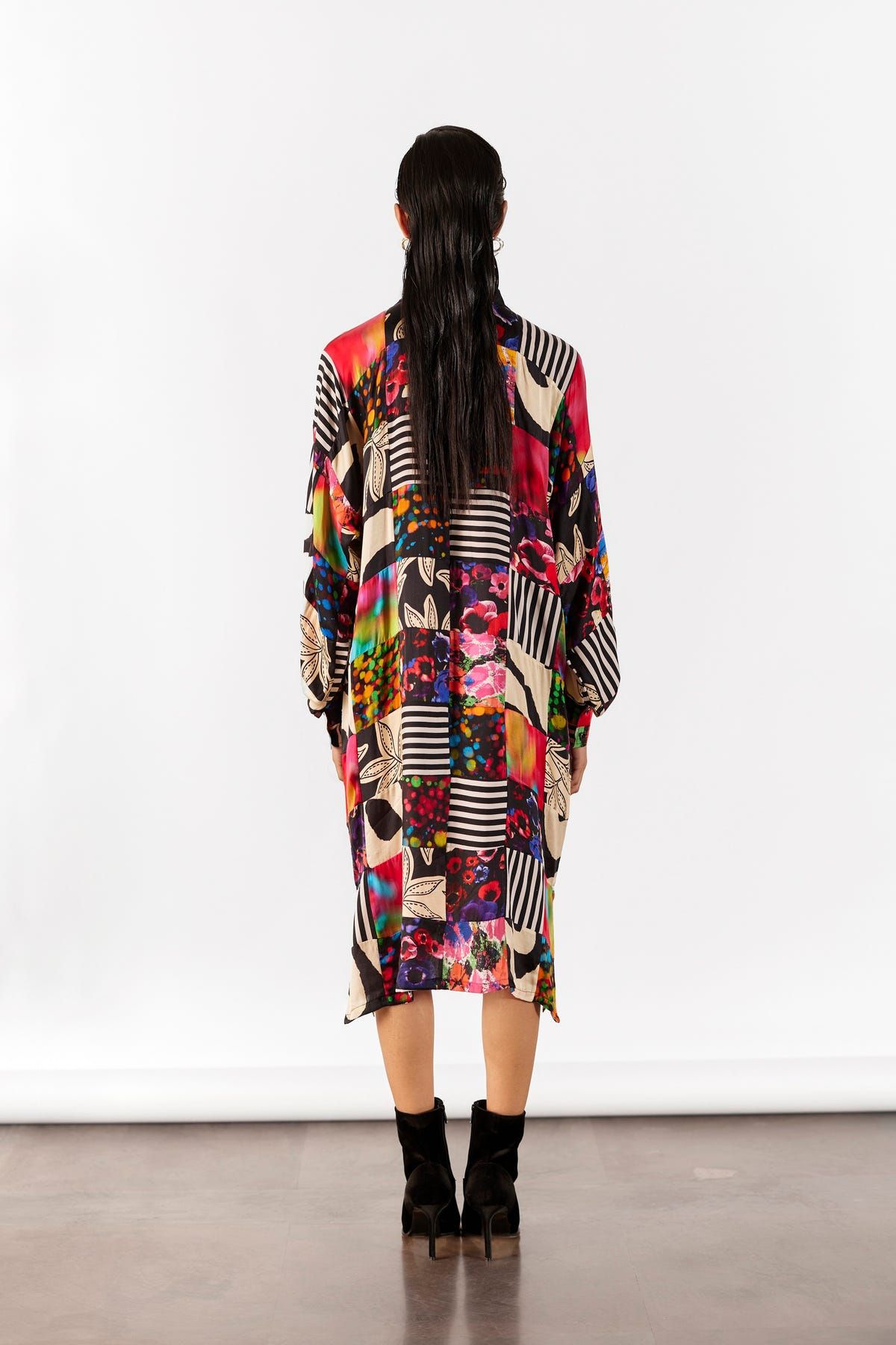 PATCHWORK DRESS - image 4