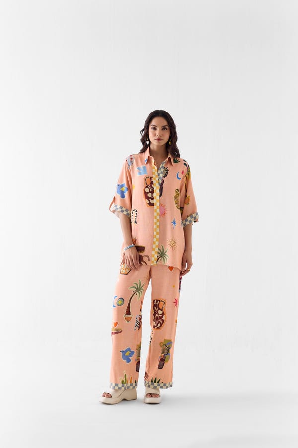 Studio Rigu — POTTERY SHIRT AND TROUSES CO-ORD