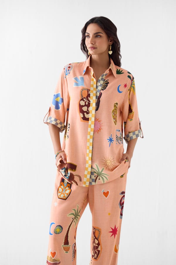 Studio Rigu — POTTERY SHIRT AND TROUSES CO-ORD