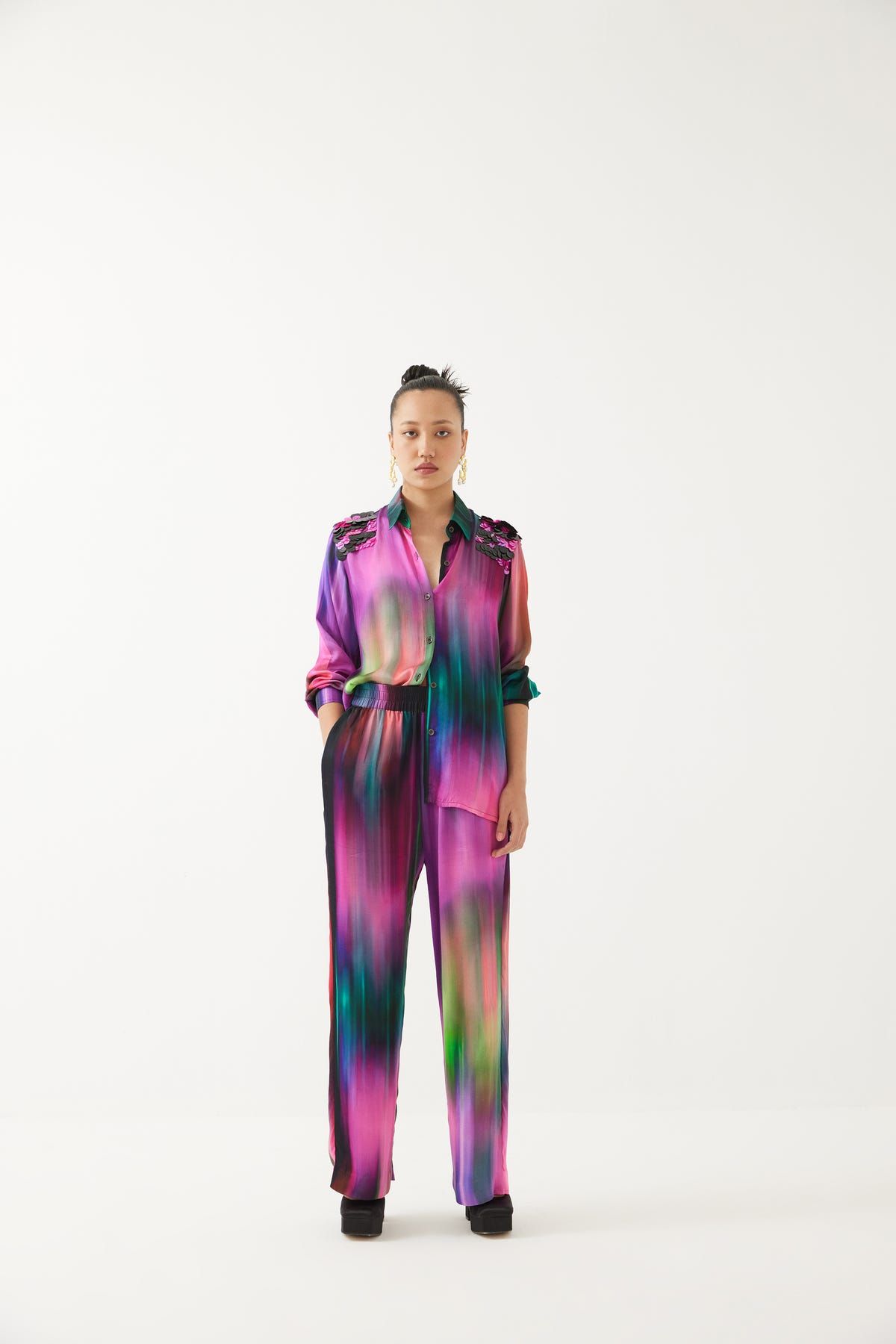 Milky Way Shirt & Trousers Co-ord - image 1